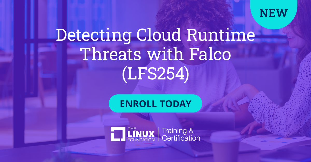 Featured Image for Introducing the new Falco training course, by CNCF, Linux Foundation, and Sysdig